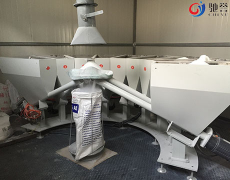 Zusatz-automatische aufstapelnde Dosiermaschine für PVC-Rohr-Extruder-Linie