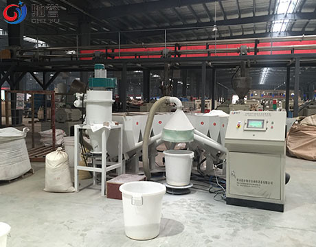 Zusatz-automatische aufstapelnde Dosiermaschine für Bodenbelag-Fertigungsstraße des PVC-Rohr-Extruder-SPC