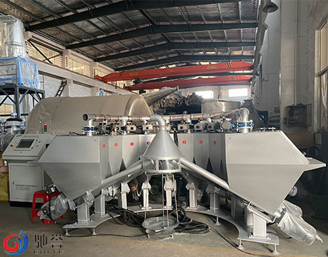 Zusatz-automatische aufstapelnde Dosiermaschine für PVC-Rohr-Extruder-Linie
