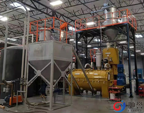 Pneumatisches Selbstvakuum, das Systeme für PVC-Extruder übermittelnd einzieht