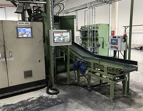 Gummimischmaschine Banbury-Mischer-Kohlenstoff-Pulver-Öl-Auto, das mischendes System dosiert