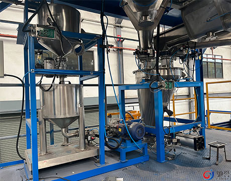 Gummiwerkzeugmaschine-Ruß-Öl-automatische Reihe, die System wiegt