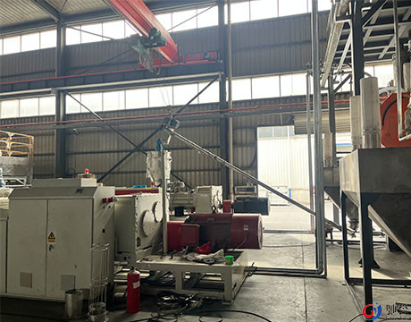 PVC Auto Compounding System Für SPC/LVT/WPC Floor Extrusion Line Mischsystem