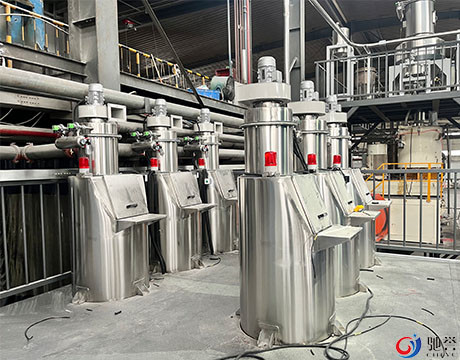 PVC Auto Compounding System Für SPC/LVT/WPC Floor Extrusion Line Mischsystem